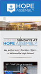 Mobile Screenshot of hopeassembly.org